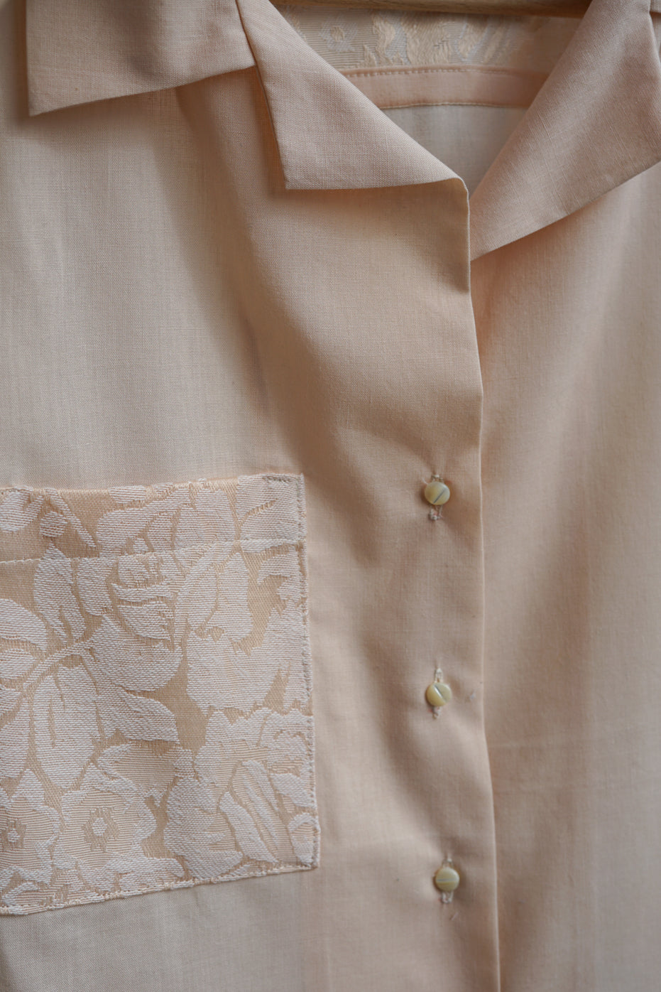 Ready to buy now: Elegant shirt from vintage fabric